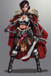 Female Warrior concept 02