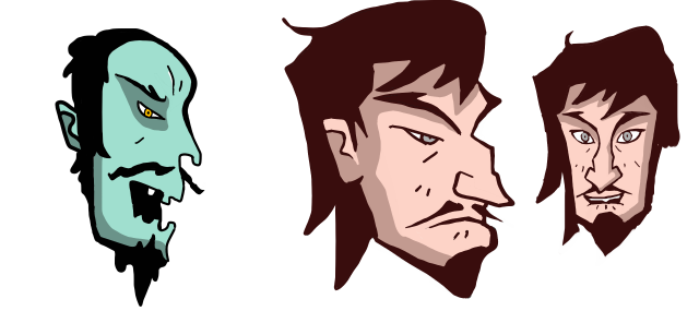 Разработка персонажей для мультика