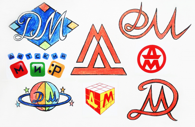 Разработка логотипа "Детский Мир"