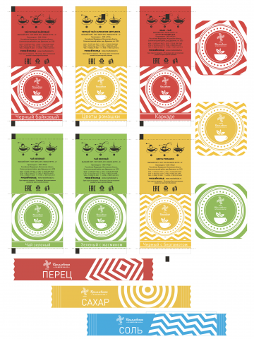 этикетка для чая 2