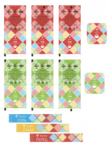 этикетка для чая