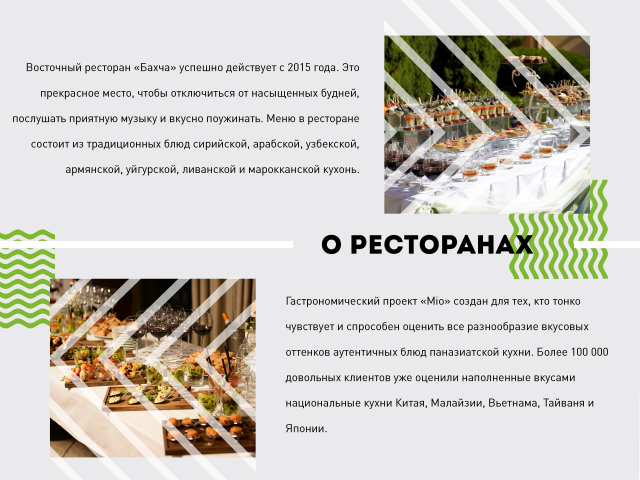 Презентация по кейтерингу