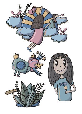 Волшебные стикеры