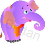 персонаж сказки (слон)