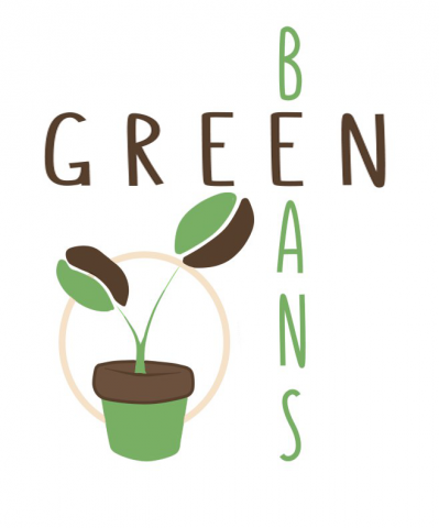 логотип для кафе Green Beans