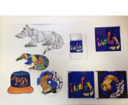 Дизайн проект музыкальной группы Swaggafox