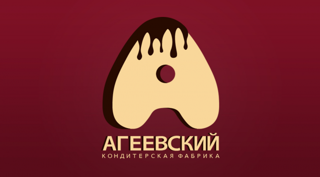 Логотип для кондитерской фабрики "Агеевский"