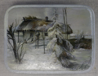 Шкатулка с пейзажем