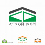 логотип для строительной фирмы (строй дом)