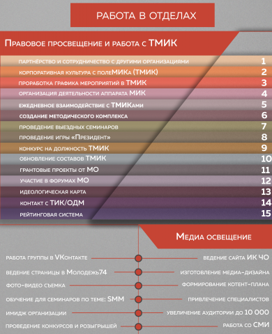 инфографика для организации, печатный вариант