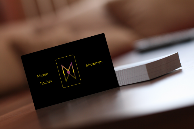 Логотип для шоумена, организатора свадеб и торжеств