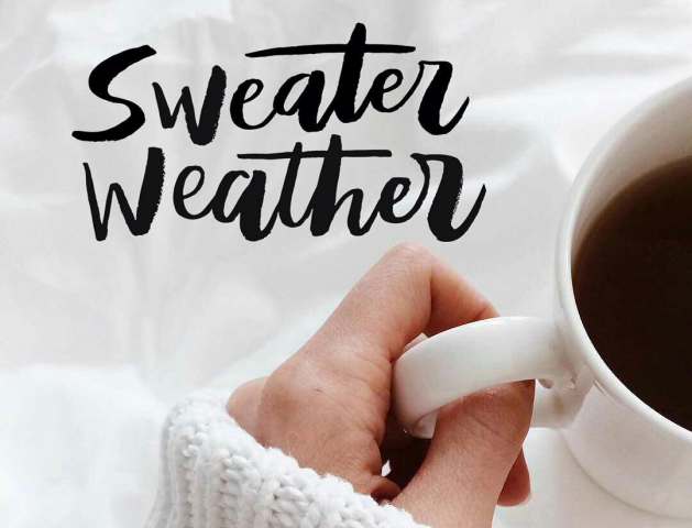 Принт «Sweater weather»