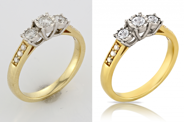 photo retouch jewellery