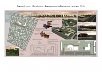 Курсовой проект Жилой район с формированием общественного центра