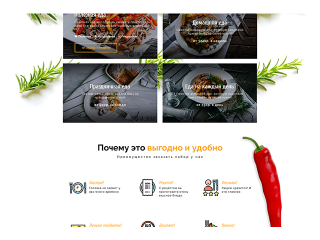 Сервис доставки еды "Что на ужин?"