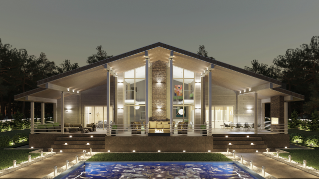 Дом из бруса