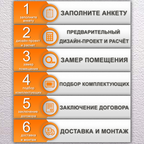 Блок "Гарантии" для сайта