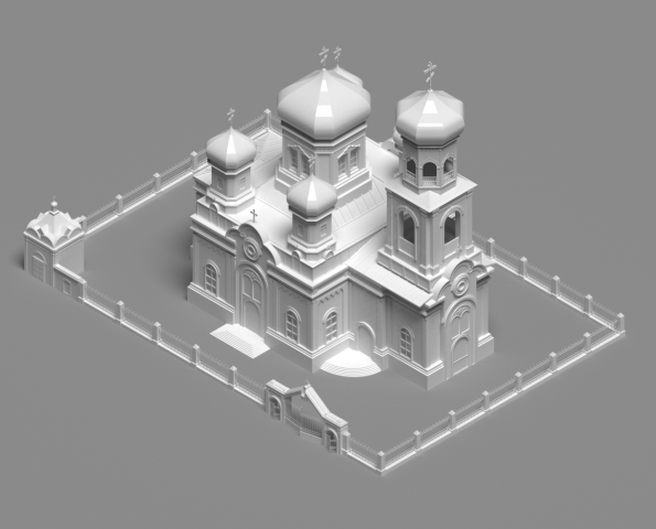 Реконструкция Староверческой церкви (г. Самара)