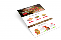 Сайт "Доставка пицца и суши"