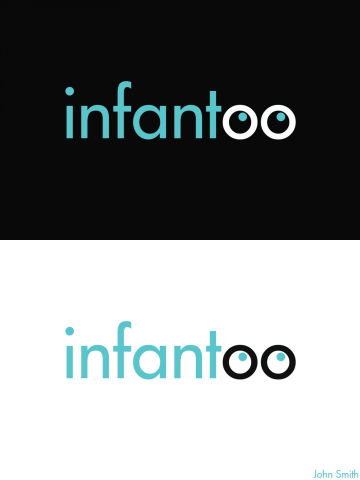 Логотип детской одежды "Infantoo"