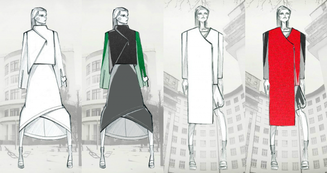 Clothes collection sketches