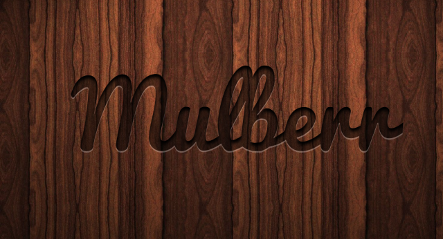 Wooden style text vector.