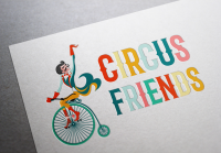 Логотип для цирка Circus Friends
