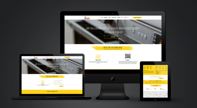 Landing page. Ремонт техники.