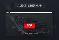 Landing Page "Sea Transportation"