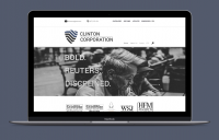 Личный сайт "Clinton Corp"