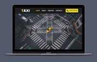 Дизайн сайта "Taxi"