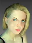 Векторный портрет в  Corel Draw