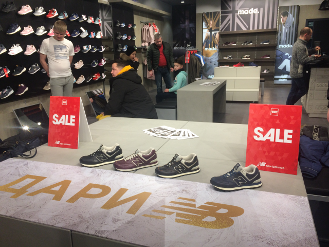 В Минске открылся второй магазин New Balance