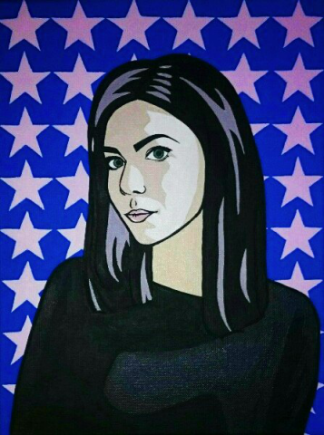 Портрет комиксный Pop Art, А3