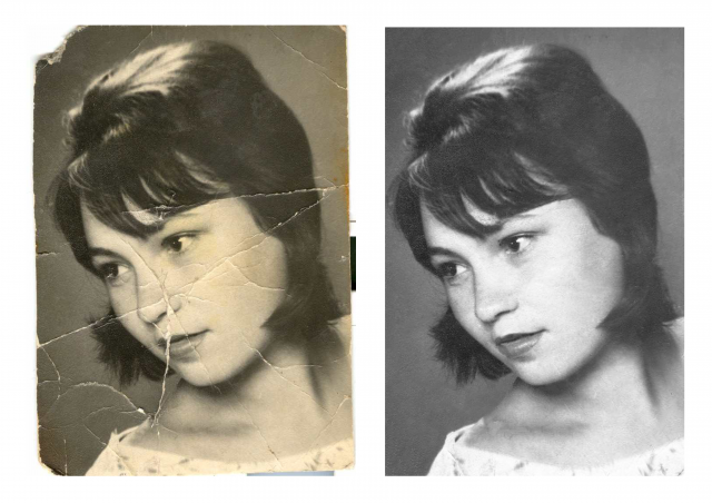 Реставрация старинных фотографий