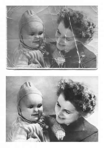 Реставрация старинных фотографий