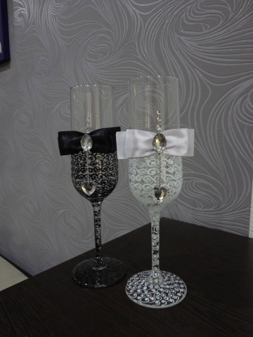 Свадебные бокалы