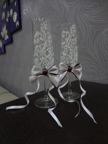 Свадебные бокалы