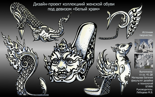 коллекция авангардной обуви