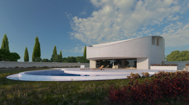 Визувлизвция жилого дома.