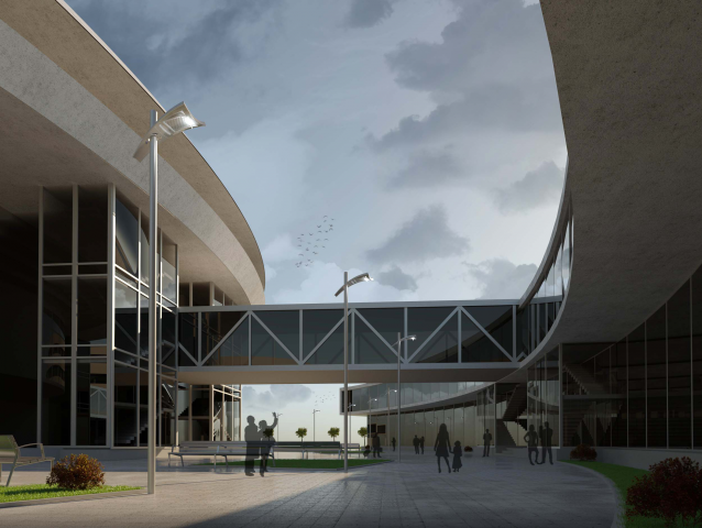 Дипломный проект теннисного центра.