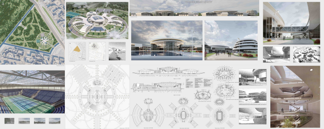 Дипломный проект теннисного центра.