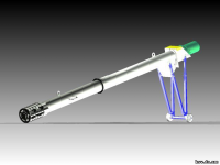 Конвейер передвижной шнековый КПШ200