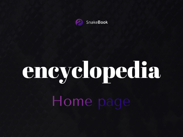 Encyclopedia | Home page