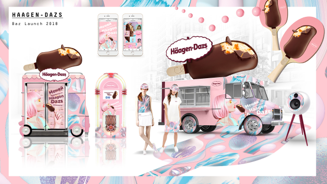 Рекламная концепция для Haagen Dazs