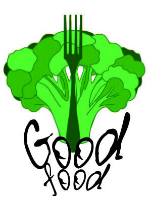 Фирменный знак для кафе здорового питания "Good Food"