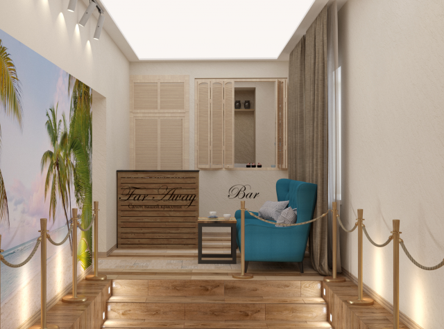 Салон красоты визуализация