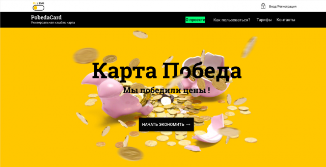 Баннер для сайта PibedaCard