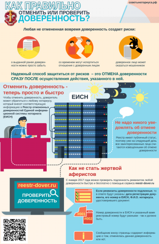 Как правильно проверить или отменить доверенность?