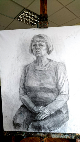 портрет, натура
